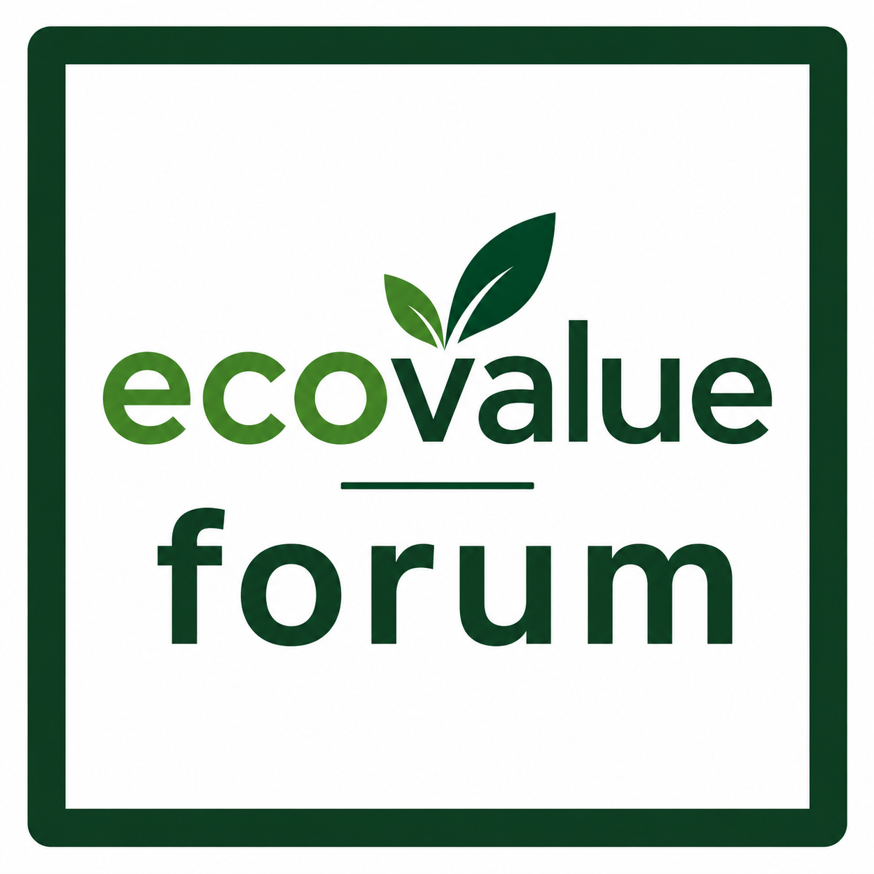 EcoValue Forum